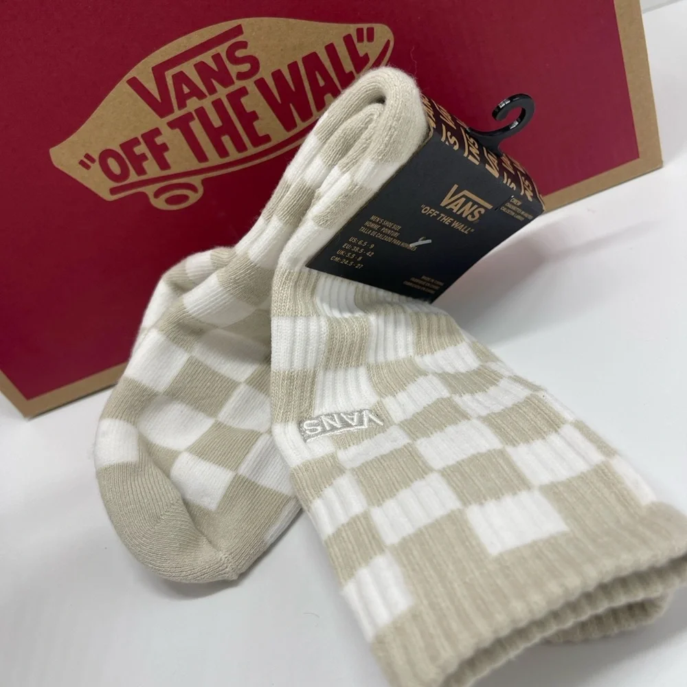 Vans Checkerboard Crew Socks (1 pair)